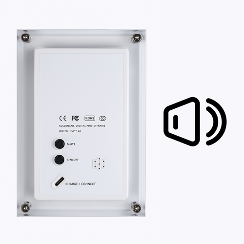 Con altavoz (escucha el latido)